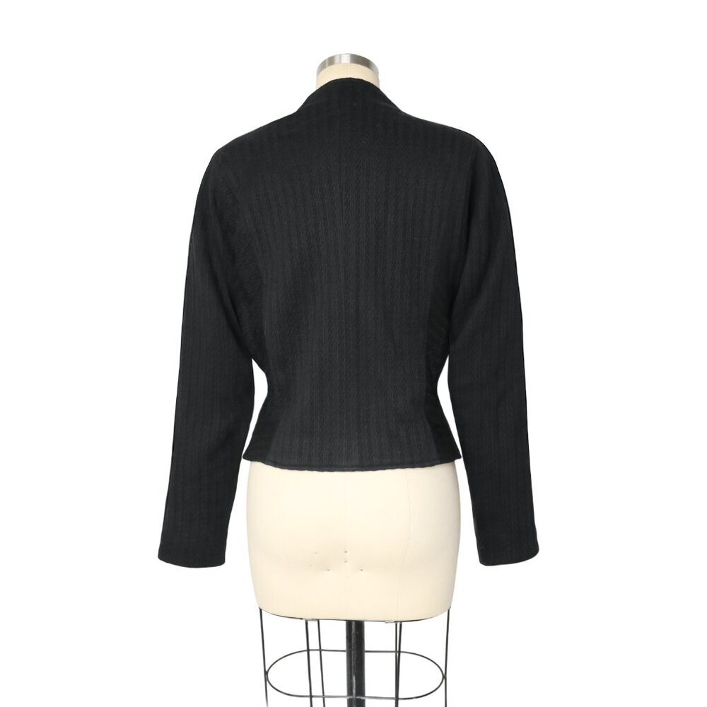 Courrèges batwing wool jacket - image 3